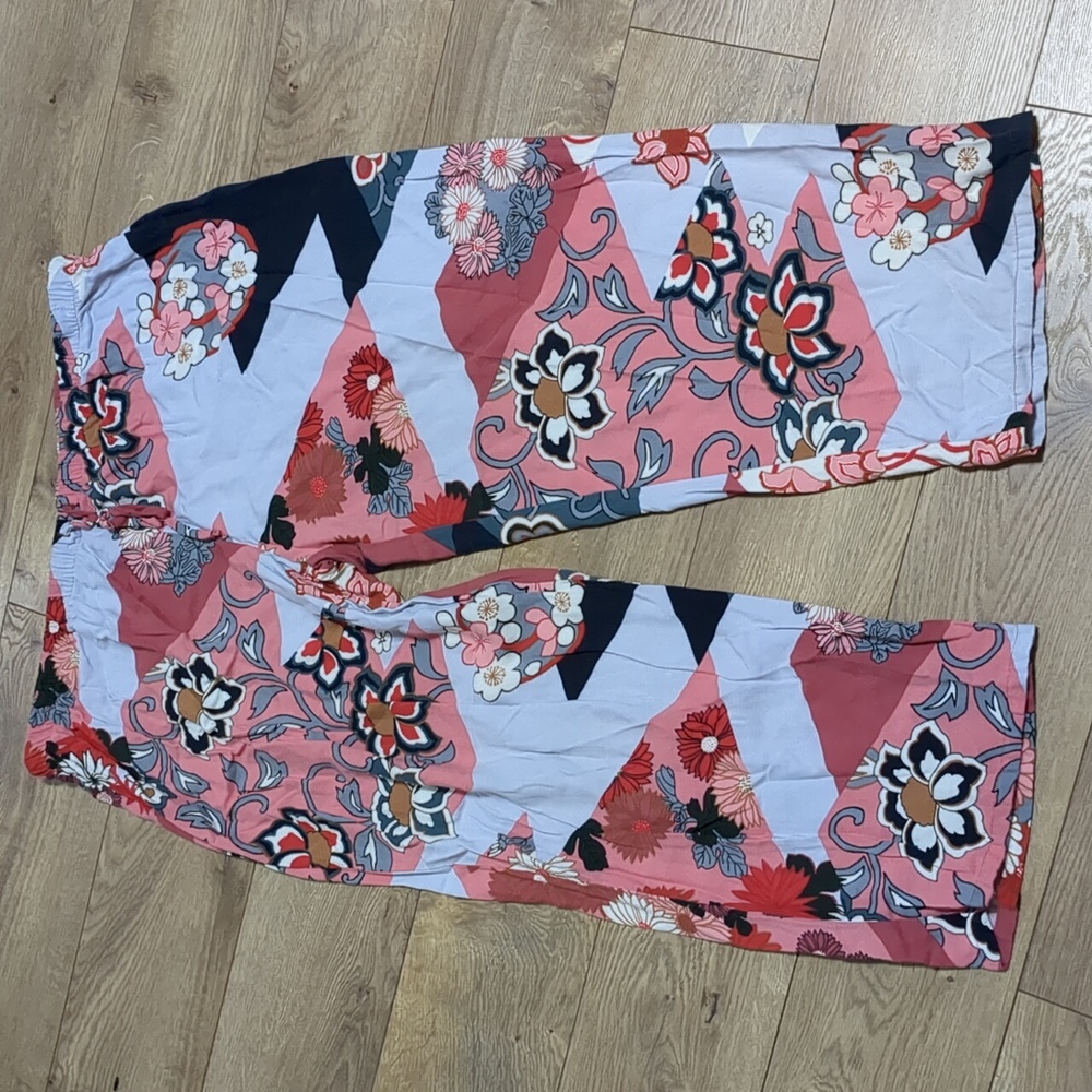 NATORI Pajama floral pants Women's Size XL